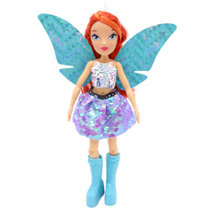 Кукла WINX Club шарнирная Magic reveal Блум с крыльями 3 шт, 24 см, IW01302201