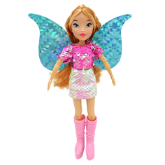Кукла WINX Club шарнирная Magic reveal Флора с крыльями 3 шт, 24 см, IW01302202