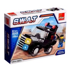 PEIZHI Конструктор Спецназ "Внедорожник", 100 деталей