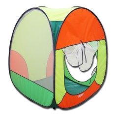 Палатка, 4 грани квадрат, 75x75x90 см, зелёный, оранжевый, лимон, салатовый Belon