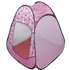 Палатка детская игровая «Радужный домик» 80x55x40 см, Принт «Пуговицы на розовом» Belon