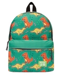 Детский рюкзак BAGS-ART с принтами, унисекс, средний, зеленый