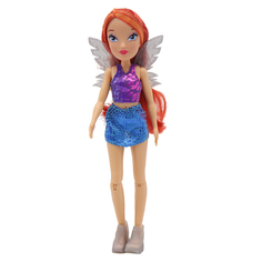 Кукла шарнирная Winx Club Блум с крыльями, 24 см, IW01552301