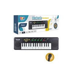 Музыкальная игрушка Наша Игрушка Синтезатор Q-699, 32 клавиши, микрофон