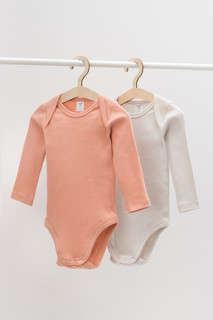 Боди детское CROCKID СК 6015 4630196981355, грейпфрут,бежевый, 68