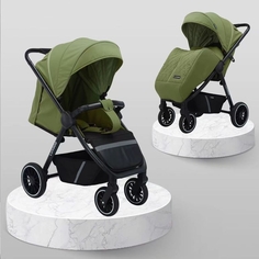 Коляска детская Luxmom 720, светло-зеленый