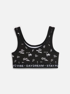 Топ бельевой ACOOLA 20214110047, черный, 146-152