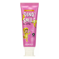 Зубная паста детская Consly Dinos smile гелевая банан 60 г
