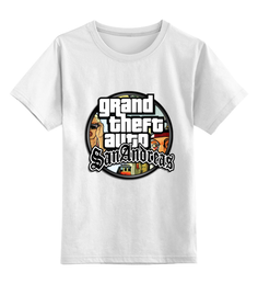 Детская футболка классическая унисекс Printio San andreas
