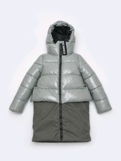 Пальто детское Artel OB40993-02, серый, 128 Артель