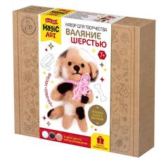Набор для творчества Десятое королевство Валяние шерстью, брелок Собачка 3 цвета 04706ДК