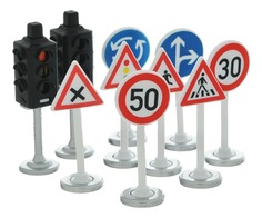 Набор дорожных знаков Siku World Светофоры и дорожные знаки