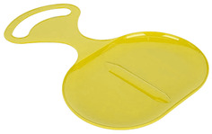 Санки-ледянки детские Пластик Snow Assss Пл-С309 желтые