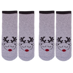 Носки детские Rusocks 2-Д3-33494, светло-серые, 22-24