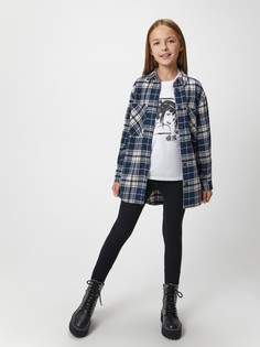 Рубашка детская Acoola 20230260001, синий, 134