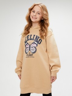 Платье детское Acoola 20210200698, бежевый, 140