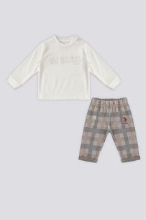 Костюм спортивный детский US Polo Assn USB1717-V1, белый, 80