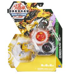 Набор бакуганов Spin Master Bakugan Evolution Eenoch Ultra 20199289, 3 шт