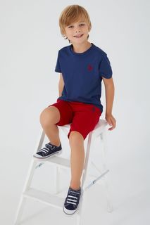 Костюм спортивный US POLO Assn US1354-V1, синий; красный, 110