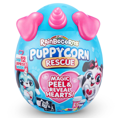 Игровой набор-сюрприз Zuru Rainbocorns Puppycorn Rescue в яйце, розовые уши и рог