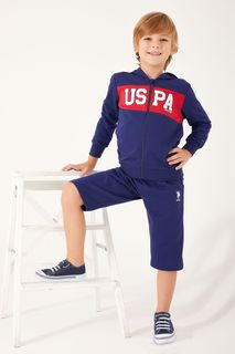 Костюм спортивный U.S. POLO Assn US1354-V1, темно-синий; синий, 110
