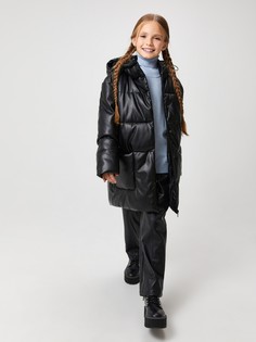 Куртка утепленная ACOOLA 20210650031, черный, 140, для девочек