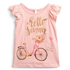 Футболка PlayToday 194166, розовый, 134