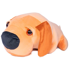 Мягкая игрушка Нижегородская игрушка Собака коричневая, 55 см