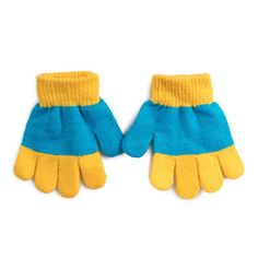 Перчатки PlayToday 197070, голубой, 11