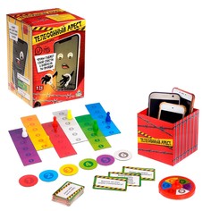 Настольная игра «Телефонный арест», в комплекте: 50 карточек, рулетка, игровые поля Лас Играс