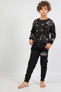 Пижама детская VIENETTA 105242_1610, черный, 140