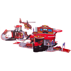 Набор Guangdong Huanger Baby Products парковка с 2 машинами самолетом 2 фигурками 660-A201