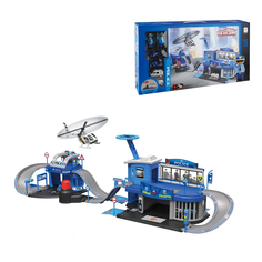 Набор Guangdong Huanger Baby Products парковка с 2 машинами самолетом 2 фигурками 660-A200