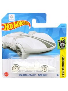 Машинка Hot Wheels легковой транспорт HKG33 металлическая HW BRAILLE RACER TWIN MILL