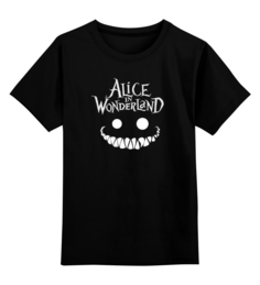 Детская футболка классическая унисекс Printio Alice in wonderland