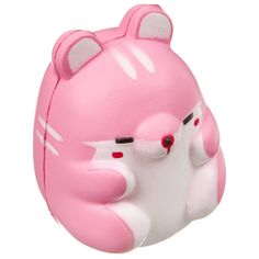 Игрушка антистресс сквиш Bondibon, хомячок / ВВ6237