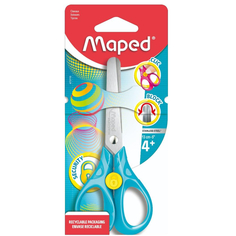 Ножницы детские Maped SECURITY 3D, 13 см, эргоном.,симметричные,в блистере, (2шт.)