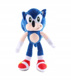 Мягкая игрушка для детей супер Соник ёжик (Sonic) 30 см. ЗайкаМи