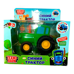 Трактор Технопарк из м/ф Синий трактор металл, зеленый, 11 см