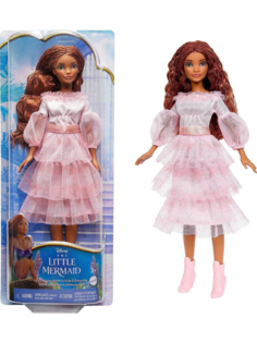 Кукла Disney Русалочка Ариэль в розовом платье