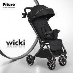 Прогулочная коляска Pituso Wicki Черный
