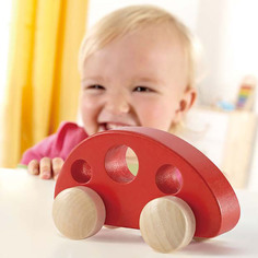 Игрушка-каталка для малышей HAPE Машинка Минивэн Серия Малышам E0052_HP
