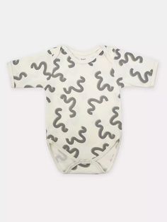 Боди с коротким рукавом Rant HUGS AND KISSES Pattern Beige р.74 РАНТ