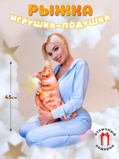 Мягкая игрушка-подушка ТД Выгода Кот рыжий