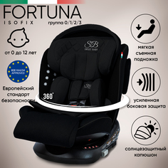 Автокресло группа 0123 0-36 Sweet Baby Fortuna 360 SPS Isofix Black