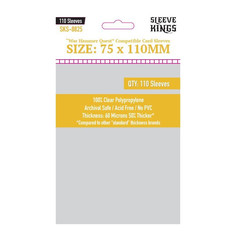 Протекторы для настольных игр Sleeve Kings WarHammer Quest 75x110мм - 110шт, 60 микрон