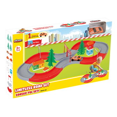 Игровой набор Pilsan Автотрек Limitless Road 29 эл