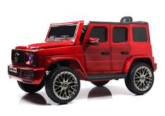 Электромобиль NOVAKIDS Гелендваген Mercedes G63 Красный глянец, Чехол и коврик