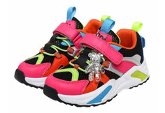 Кроссовки Indigo kids 94-375_34, фуксия-черный, 34