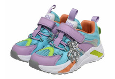 Кроссовки Indigo kids 94-375_35, голубой-мультиколор, 35